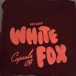 White Fox Boutique White Fox Capsule 9 Star Of The Moment Oversized Hoodie Burgundy Photo 6