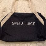 Private Party Gym & Juice Denim Duffle Bag Photo 3