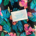 L’Amour by Nanette Lepore Women’s XS sheer tropical floral kimono style cardigan Black Photo 7