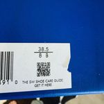 Stuart Weitzman Twist Knot Leather Slide Sandal, Designer Size 8, Black, NWT Photo 6