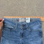 Ariat REAL 29R Straight Leg Mid Rise Light Blue Jeans Style 10017217 Photo 7