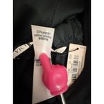 Victoria's Secret Black Satin Sleeveless Romper LARGE Photo 6