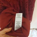 City Studio Size 1 Burgundy Lace Evening Dress Sleeveless Romantic Date Night Red Photo 7