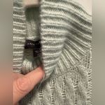 Ann Taylor NWT  Mint Green Cable Knit Sweater Dress Medium Photo 1