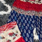 Boho Rose Wide Leg Pants Red Photo 3