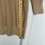 Club Monaco  Long Sleeve Sweater Dress Womens Medium Tan Photo 3
