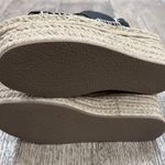 Rag and Bone NEW! Edie Size 6.5 Black Leather Tan Jute Platform Espadrille Sandals Photo 3