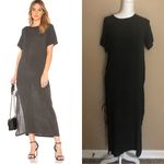 LNA NWT Los Angeles Alvarez dress in charcoal Photo 21