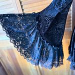 Dark in Love Gothic Victorian Vampire Vkei Black Velvet & Lace Mini Dress M Size M Photo 10