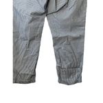 Tommy Hilfiger Navy Blue & White Stripe Ankle A La Cheville Cuffed Pants Size 12 Photo 3