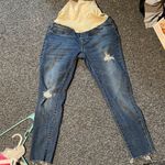 Blue Savvy NWOT maternity skinny jeans stretchy Photo 0
