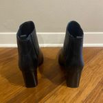 Marc Fisher Oshay Pointed Toe Bootie (Women) in Black Leather Photo 3