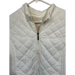 Relativity White Quilted Zip-Up Puffer Vest Womens 2X  Everyday Comfort Style Nyl Photo 1