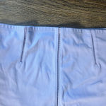 Nike Dri Fit Yoga Luxe Lilac Crop Top with Stitch Detail Size Small Photo 7