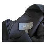 THEIA Wilson color block black pink jacquard special occasion dress size 0 Photo 7