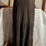 White Stag Brown Tiered Dress Photo 0