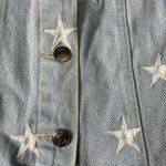 Sans Souci  Star‎ embroidered Denim Jacket Size L Photo 8