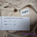 Free People New!  FP One‎ Katya Thermal Tank mini Dress cream, size L Photo 9