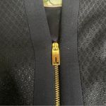 Ted Baker  Navy Textured Blue Zip Shift Dress Size‎ 1 Small 4 Photo 6