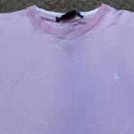 Ralph Lauren Golf Womens Blush Pink Cotton Crew Pullover Sweatshirt SZ SP Pocket Photo 1