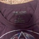 Pink Floyd Dark Side of The Moon Size L Purple Short Sleeve TShirt Festival Tee Photo 1