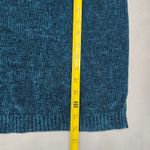 Carolyn Taylor  Green Chenille Granny Artsy Cozy Electric Preppy Sweater Top XL Photo 10