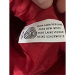 Max Mara  100% wool jacket red women's size 8 Photo 5