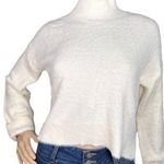 Hippie Rose  Eyelash Mock-Neck Cuffed Sweater Photo 0