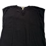 Eileen Fisher  Organic Cotton Gauze V-Neck Boxy Fit Calf Length Tunic Dress M Photo 8