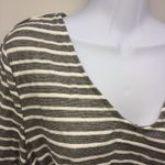 A New Day Long Sleeve Textured Tee Shirt w/Textured Stripe w/Attached Belt-Sz L Photo 4