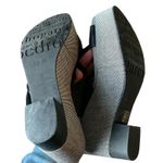 Pedro Garcia Donata wedge platform shoes 39 1/2 FIRM Black Size 8.5 Photo 5