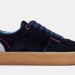 Steve Madden NWT The TUCKER platform sneaker, Stylish Navy and Pink Photo 2