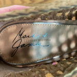 Badgley Mischka Mark & James  Leather Stiletto heel peep toe bootie Brown Size 10 Photo 9