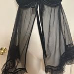 Victoria's Secret NWOT Lace and mesh babydoll bustier Photo 2