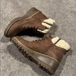 Fergie Genesis Sherpa Cuffed Boots SIZE 9.5 Brown Photo 6