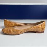 Manolo Blahnik  Tan‎ Cork Ballet Flats Size 10.5 Photo 3