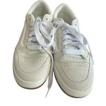 Vans  Hylane Marshmallow White Suede Sneakers with Gum Sole Size 9 Photo 2