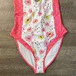 Love Shack Fancy NWT  Shailee Mix Print One Piece Swimsuit Size Medium Photo 2