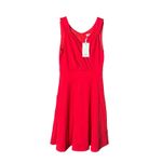 Grace Karin NWT Women's Sleeveless Size XS Wrap V-Neck A-line Dress Red #Z2-1 Photo 1
