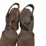 OTBT  Rexburg Brown & Camo Wedge Pumps Size 7.5 Photo 4