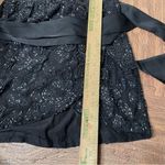 Halston Heritage Beaded Wrap Cocktail Dress Size 2 Photo 5