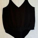 EXPRESS  Women's Black V-Neck Sleeveless Blouse thong Bodysuit XL Adjustable Photo 0