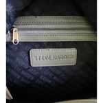 Steve Madden  Backpack Mini Quilted SM Logo Gray‎ Fashion Bag Purse Photo 3