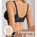 Avidlove  bra seamless xxxl black push up removable padded cups NEW scallop Photo 5