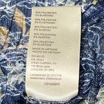 We The Free  Floral Crinkle Long Sleeve Button Up Cropped Top Medium Photo 8