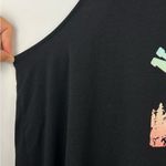 Old Navy Active Tank, Black, Ultralite, Sleeveless, Graphic Print, Festival Gym Photo 3