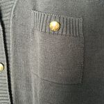 Salvatore Ferragamo Vintage Cotton Short Sleeve Gold Button Up Knit Dress Photo 1