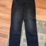 Nine West Size 14 Black Slim Straight Jeans Photo 0