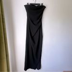 Princess Polly Ferri Black Strapless Side Slit Maxi Dress 8 Photo 5