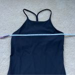 Lululemon Black Power Y Tank w/ Shelf Bra - Size 6 - EUC Photo 5